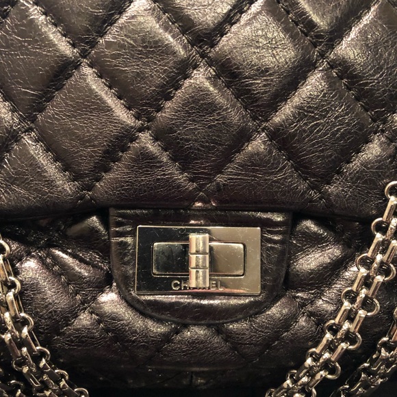 CHANEL black reissue accordion flap bag - Picture 2 of 15